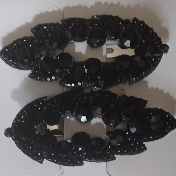 Hair Accessories Set Clips Ties Bun Satin Sleep Cap - Picture 3 of 8